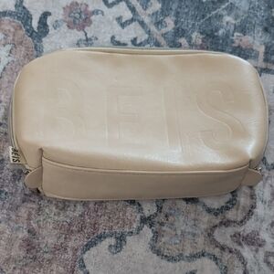 BEIS Tan Travel Pouch